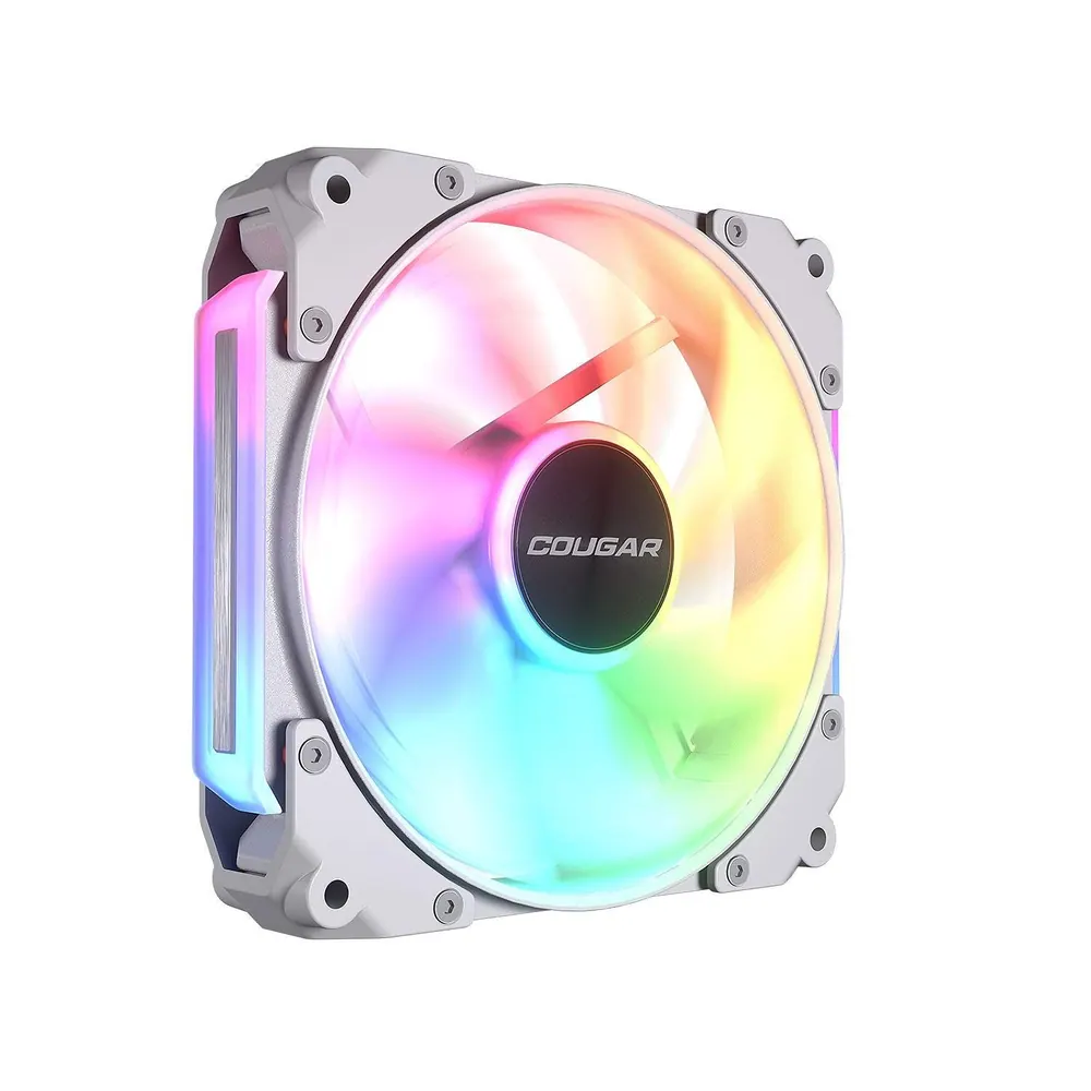 Cougar APOLAR 120 ARGB, coloris blanc