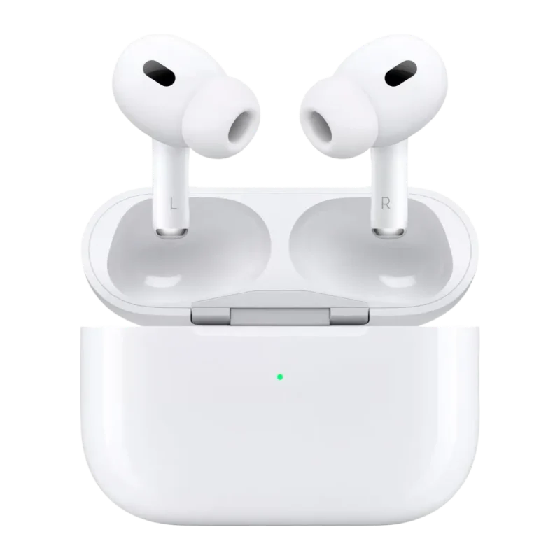 AirPods Pro 2 (USB-C), avec leur boîtier de charge