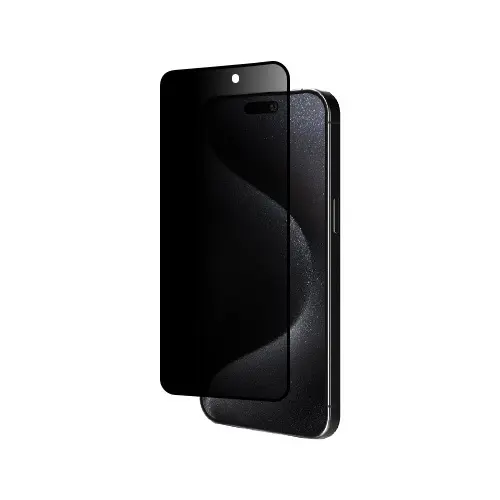 Verre trempé de confidentialité Apple iPhone 15