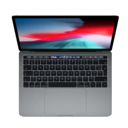 MacBook Pro 13" Touch Bar 2019 - Intel i5 1,4 GHz - 8 Go RAM Reconditionné